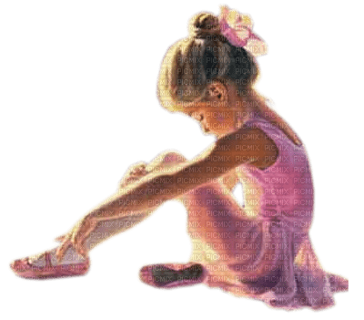 Kaz_Creations Baby Enfant Child Girl Ballerina - 無料png
