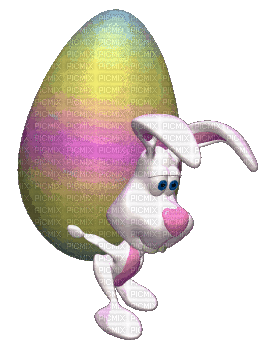 ani- easter bunny-påsk  hare - Безплатен анимиран GIF