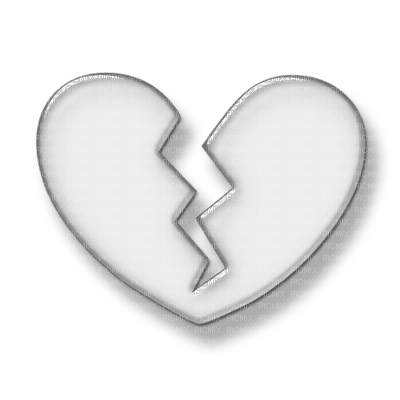 broken heart - PNG gratuit