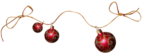 Ornaments.Red - zadarmo png