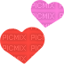 mozilla two hearts emoji - darmowe png