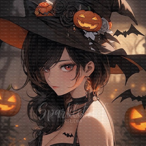 Halloween Girl - gratis png
