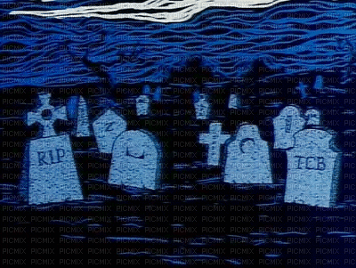 graveyard spooky bp - Bezmaksas animēts GIF