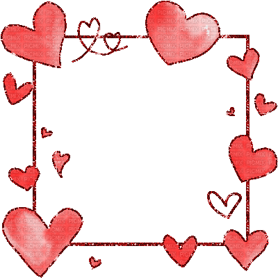 heart frame (created with lunapic) - Gratis animeret GIF