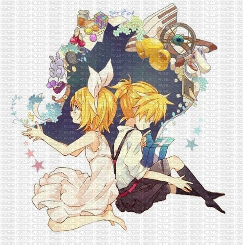 Rin & Len Kagamine || Vocaloid {43951269} - δωρεάν png