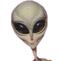 Alien - Animovaný GIF zadarmo
