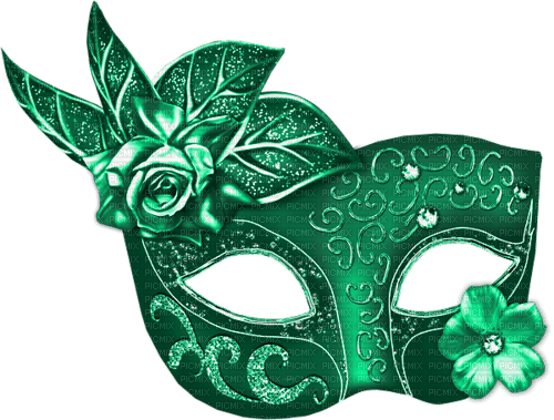 maske grün green - bezmaksas png