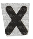 letter x cutout - png gratuito