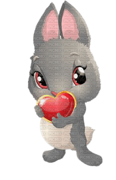 sweet bunny love - besplatni png