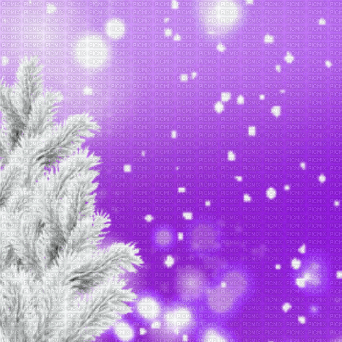 ME / Bg.animated.winter.snow.tree.purple.idca - Безплатен анимиран GIF