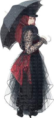 Kaz_Creations Woman Femme Gothic - 免费PNG