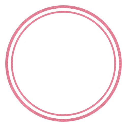 Frame Round Pink - Bogusia - фрее пнг