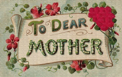 To Dear Mother - PNG gratuit