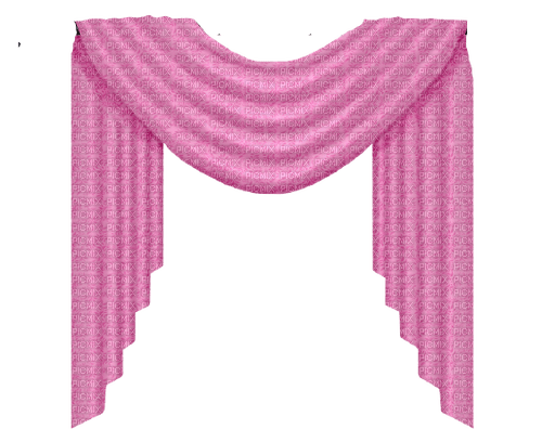 pink curtain - фрее пнг