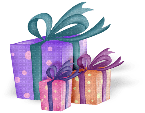 kikkapink deco scrap birthday gift - besplatni png