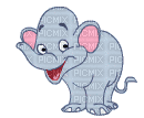 elephant marrant - GIF animado grátis