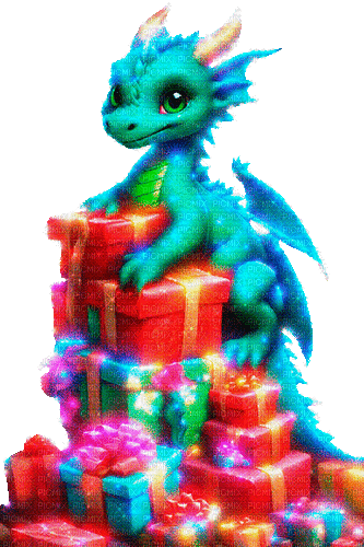 dragon by nataliplus - GIF animate gratis