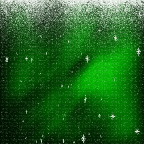 green, starry background - nemokama png