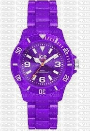 montre ice watch violette - PNG gratuit