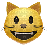 Happy cat emoji - PNG gratuit