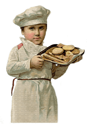 little vintage baker - ücretsiz png