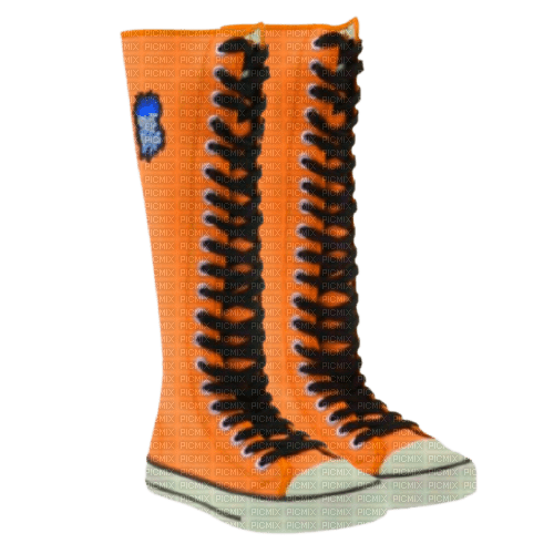 Boots Orange - By StormGalaxy05 - gratis png