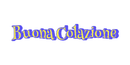 Buona Colazione - Бесплатный анимированный гифка