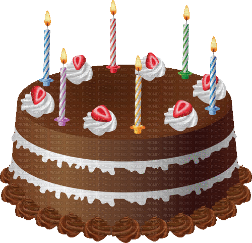 Cake. Leila - GIF animado gratis