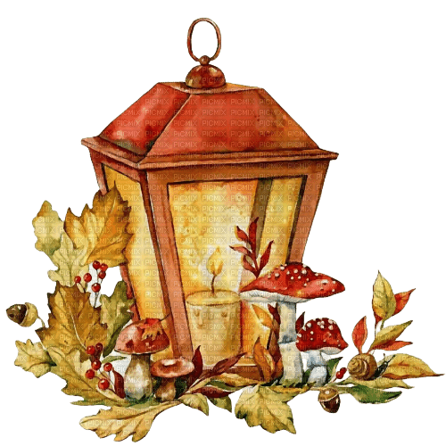 Autumn Lantern - png gratis