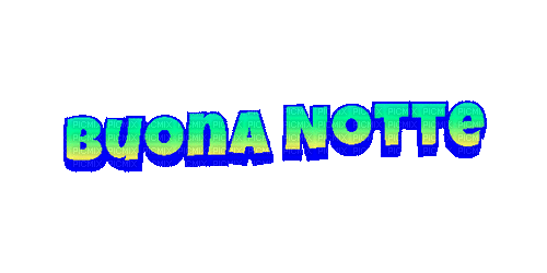 Buona Notte - Nemokamas animacinis gif