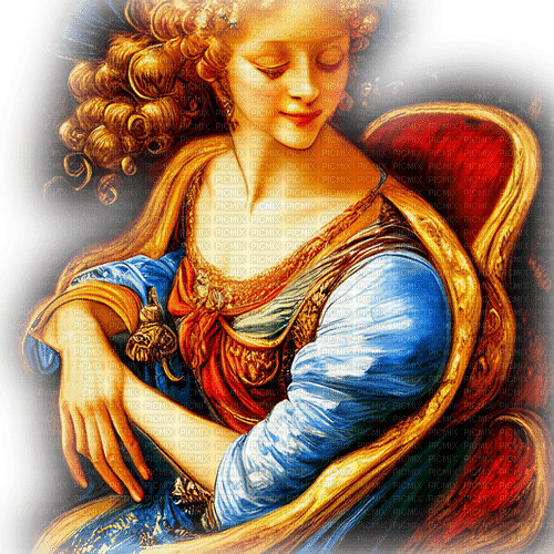 kikkapink woman baroque vintage - фрее пнг