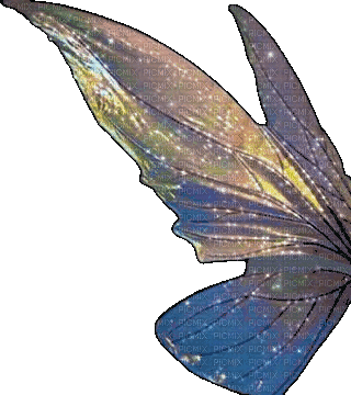 VanessaVallo _crea- fairy wings glitter animated - Бесплатный анимированный гифка