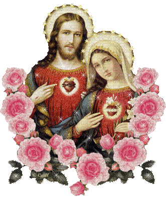 Isus i Maria - GIF animate gratis