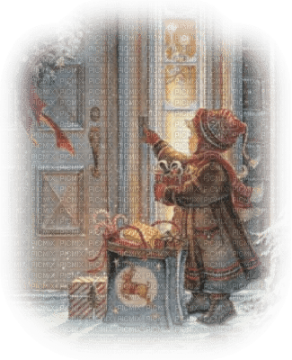 children fillette  noël Christmas vintage - 免费PNG