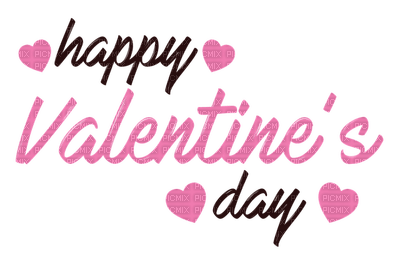 Valentine's Day,  text - фрее пнг