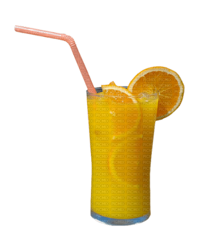 drink summer orange - gratis png