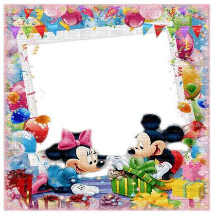 MICKEY MOUSE BIRTHDAY FRAME - Free PNG - PicMix
