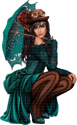 loly33 steampunk femme - δωρεάν png