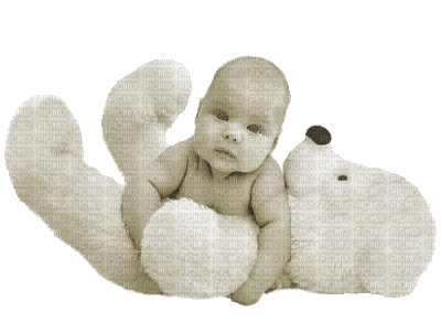 baby with toy bp - Ilmainen animoitu GIF
