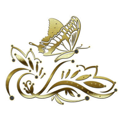 papillon dorée.Cheyenne63 - ücretsiz png