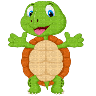 Kaz_Creations Cartoon Tortoise & Turtles - безплатен png