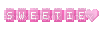 Cute pink blinky sweetie kidcore - GIF animé gratuit