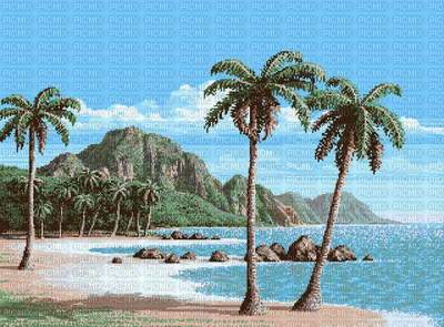 fond tropical bp - Free animated GIF