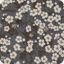 tissu fleurs japonaises - png grátis