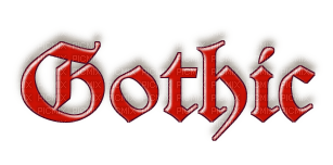 Gothic Text - Bogusia - Free PNG