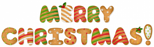 Merry Christmas.Text.Victoriabea - png gratuito