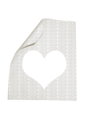 Kaz_Creations Deco Heart Love White - PNG gratuit