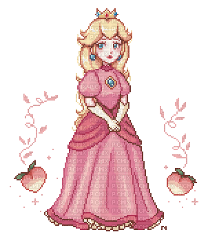 princess peach - Безплатен анимиран GIF