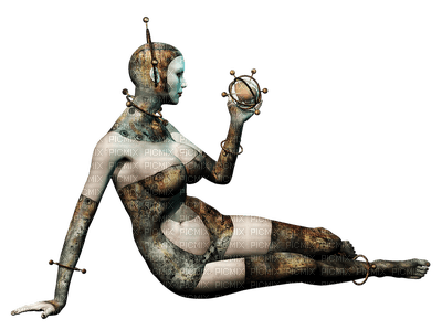 Kaz_Creations Steampunk Woman Femme - PNG gratuit