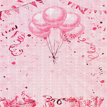 soave background animated birthday pink - GIF เคลื่อนไหวฟรี